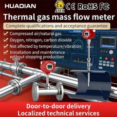 Nitrogen Flow Meter Gas Mass Flow Meter Flow Transmitter Types Thermal Flow Meter Working Principle - Image 1