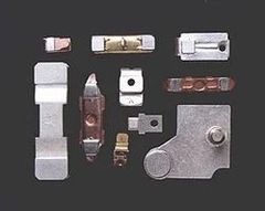 Electrical Contacts & Contact Assemblies Contact Type Bimetal Contacts, Contact Tapes, Contacts On Carriers, Projection Welding Buttons, Solid Contacts, Trimetal - Image 1