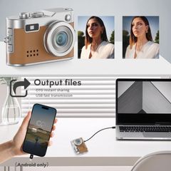 Mini Digital Camera Weight 18g Photo Filters 5 Type mini camera Digital Zoom None Weight (kg) 0.018 Battery Life 75mins Charging Port Usb-c - Image 4