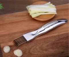 Onion Scallion Slicer Vegetable Shredder Cutter Kitchen Tool Mi17241 - Image 1