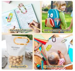 Sublimation Blank Acrylic Paper Clips Large Transparent DIY - Image 6