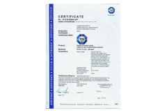 Certificates certificate from Ningbo Opic Auto Parts Co., Ltd.