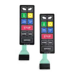 Custom Gas Meters Membrane Switch Tactile Control - Image 2