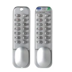 Push Button Safety Door Lock Modern Zinc Alloy 60mm Backset 1Y CE RoHS - Image 2
