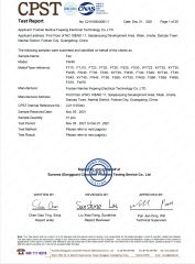 CPST certificate from Foshan Jingshun Electrical Appliance Co., Ltd.