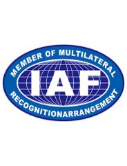 IAF certificate from GOLD FORTUNE (GUANGDONG) IMPORT & EXPORT CO., LTD.