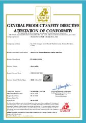 CE certificate from Jiaozuo Daan Daily Chemical Co., Ltd.
