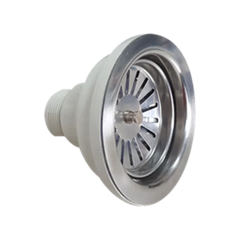 Stainless Steel Plasto Sink Waste Coupling, Full Thread Color Silver Finish Glossy Brand: Plasto Thread Type Full - Radhika Sanitations