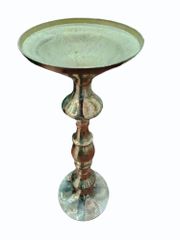 Polished Golden Round Brass Urli Stand, For Temple Shape Round Color Golden Material Brass Finish Polished Usage/Application - Image 5