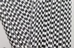 Paper Straws Racing Car Straws Black and White Checkered Drinking Straws for Racing Birthday Party Decorations - Image 6