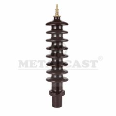 Three Phase Transformer Bushing 17.5 Kv Anti Fog Color Brown Voltage 1100 V Phase Three Phase Power Source Electric Usage/Application Power - Metal Cast