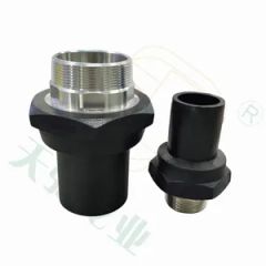HDPE Threaded Male Coupling for Drinking Water System with Stainless Steel Insert - Image 3