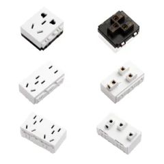 OEM Electrical Outlet Multi Function Wall Power Socket with Protective Door - Image 6