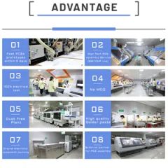 Factory Fr-4 Rigid Customized SMT PCB Assembly LED Printed Circuit Board MCPCB Metal Core PCB - Image 6