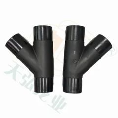 High-Quality Butt Fusion Plastic Tee for HDPE Water Systems Pressure Pn16 Model NO. LY1502 Raw Material PE100 HS Code 3917400000 - Image 5