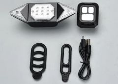 Wireless Bike Tail Light with Turn Signals Remote Control for Cycling Wyz16742 - Image 2