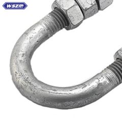 Galvanized U-Bolt Line Screw Hand Tool U Type Coupling Wire Transmission Accessories - Image 1