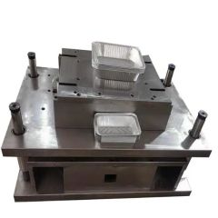 Food Container Punching Making Line Disposable CNC Mould Aluminium Foil Dishes Making - Image 2