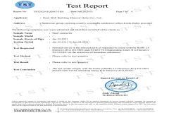 steel connector rohs certificate of Rock Well Building Material Hubei Co., Ltd. – certificate photo, supplier certificates section