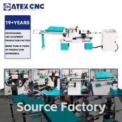 Small CNC Wood Lathes with Automatic Loading Voltage 380V Origin China Trademark Catek HS Code 8465920000 Motor Speed - Image 1