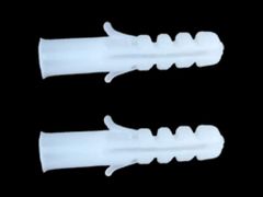 For Industrial White Plastic Wall Plug Color White Size 1.5inch Finish Glossy Thickness 5mm Material Plastic Quantity Per Pack - Image 2