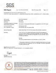 EU certificate from Guangzhou Startalk Nail Technology Co., Ltd.