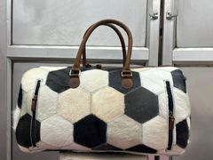 Genuine Buffalo Calf Leather Travels Duffle Bag - Image 3