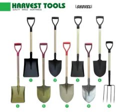 Powder Coated Shovel with Steel Handle Steel Handle Shovel - Image 5