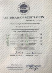 CL20130518 certificate from Xiamen Gwell Sports Goods Co., Ltd.