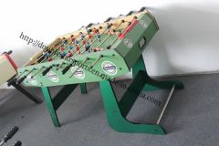 Foldable Football Soccer Table with L Shape Leg Model M Origin China Playboard 9mm HS Code 95064090 Bar Number Eight Color - Image 4