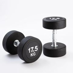 Commercial Home Gym Adjustable Equipment Weight Training Rubber Coated Dumbbell - Image 1