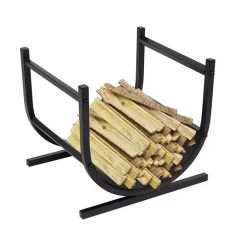 Custom Fireplace Accessories Heavy Duty Fireplace Tool Sets Metal Firewood Storage Rack Bracket - Image 5