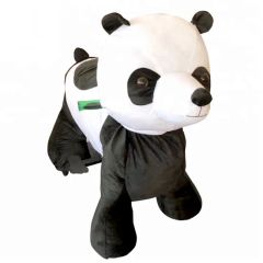 Hot Sale Coin Operated Stuffed Plush Animal Electric Ride for Mall - Image 2
