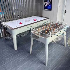 7FT Modern Multi-Game Billiard Pool Table Air Hockey Foosball Table - Image 5