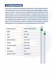Conventional Lightning Arresters Color Golden Pack Type Box Warranty 1 Year Rated Voltage 33kV Rated Current 10kA Certification IEC - Image 6