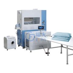 FUDA Precision 4-Scale Duvet Filling Machine 1 Head PLC Control Automatic Operation Pneumatic Driven 220V Energy Saving Case - Shanghai Fuda Down Fiber Filling Machine Co., Ltd.