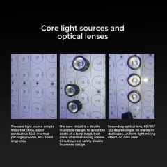 Smart 100 Watt Bluetooth Lamp for Freshwater Aquariums Sample Accept IP Rating IP65 Model Hms60-40W Warranty 5 Years HS Code - Image 4