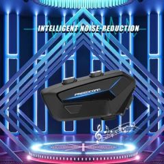 Full Duplex Motorbike Wireless Bluetooth Helmet Interphone 16 Riders Motorcycle Mesh Intercom - Image 5
