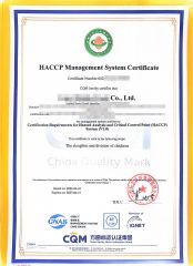 ISO certificate from Shandong Yuchuan International Trade Co., Ltd.