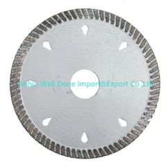 Super Thin Diamond Continuous Rim Turbo Saw Blade for Ceramic Tile Brick - Image 5