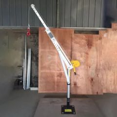 Efficient Mini Crane on Truck for Quick City Operations Origin China Type Folding Colour Silver Condition New Self Weight 40kg - Image 6