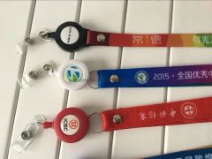 Printed New Badge Retractable Reels Easy to Pull Buckle Lanyard - Yiwu Tina Craft Co., Ltd.