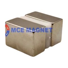 Permanent NdFeB Magnet Bonded NdFeB Magnets Hcj 25koe Class N45uh Origin China Coating Nickel Br 13.5-13.9kgs (Bh)Max - Image 2