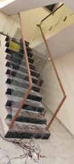 Aluminium Glass Railing, 12 mm Thickness 12 mm Material Aluminum Weight Lightweight Strength High Strength Glass Thickness 8mm To - Image 1