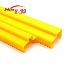 Customized ABS PVC; PP; PE Plastic Extruded Profiles - Image 6