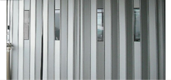 Sliding Folding Shutters Doors Color Grey Width Limit Unlimited Track Position Top-hung Encumbrance Level Reduced Lower Track Presence - Image 2