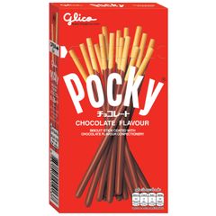 Pocky Biscuit Stick Chocolate Flavor Thaland Originated Pocky Biscuit Bread Snack Sweet Crispy Yummy Brown Color - Image 3