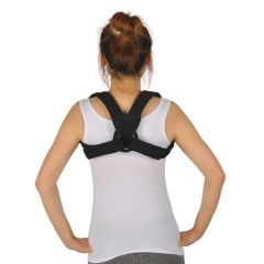 Adjustable Posture Corrector Back Support Shoulder Lumbar Brace Support Corset Back Belt - Image 4
