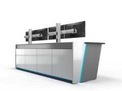 New Kcd Series Network Operations Center Desks Folded No Origin China Model NO. KCA Mail Packing N Material Metal Shape - Image 4