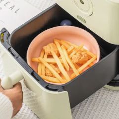 Modern Contrast Ceramic Rice Noodle Bowl 11.5*6cm Serving Handle FDA CE 15D Oven Microwave Dishwasher Freezer - Image 6